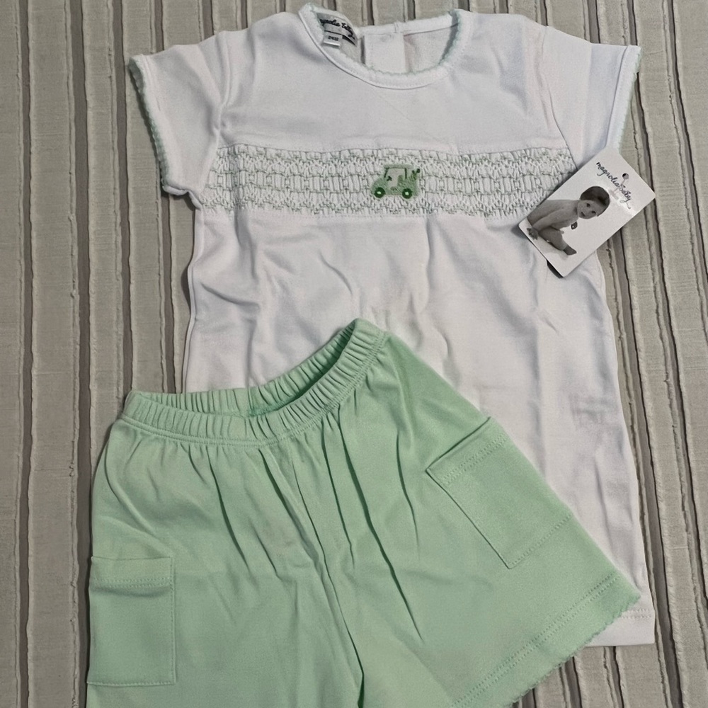 Magnolia Baby Caddy Short Set